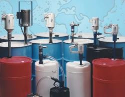 Bơm thùng phuy động cơ khí - Máy Bơm Năm Sao - Công Ty TNHH Dịch Vụ Kỹ Thuật Bơm Năm Sao